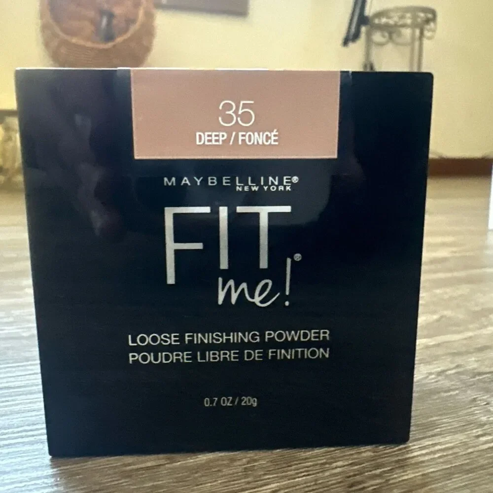 Maybelline New York Fit Me Loose Finishing Setting Powder, 35 Deep